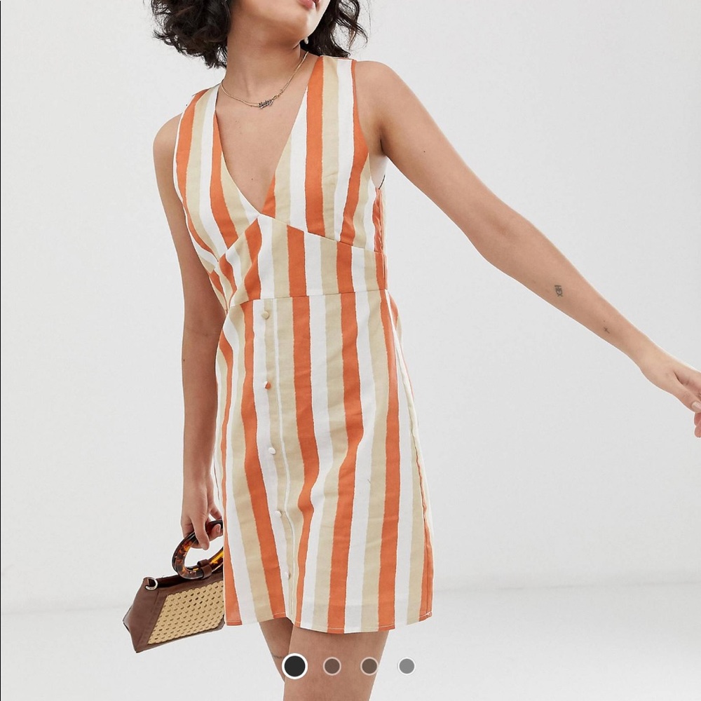 Wild Honey dress retro stripe